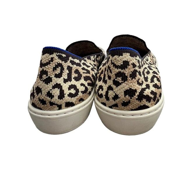 9.5 Rothy's Leapord Print Slip On Sneakers Great Condition! - Picture 7 of 15